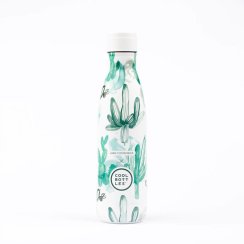 Nerezová termolahev COOL BOTTLES Xclusive! Watercolor Cactus třívrstvá 500 ml