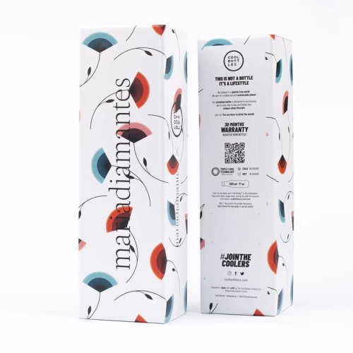 Nerezová termolahev COOL BOTTLES Xclusive! Lively Lily třívrstvá 500 ml
