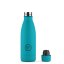 Nerezová termolahev COOL BOTTLES Vivid Turquoise třívrstvá 350 ml