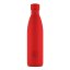 Termo fľaša z nerezovej ocele COOL BOTTLES Vivid Red trojvrstvová 750 ml