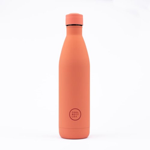 Nerezová termolahev COOL BOTTLES Pastel Coral třívrstvá 750ml