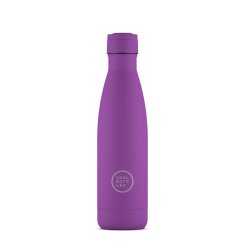 Termo fľaša z nerezovej ocele COOL BOTTLES Vivid Violet trojvrstvová 500 ml