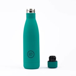 Nerezová termolahev COOL BOTTLES Vivid Quetzal třívrstvá 500ml