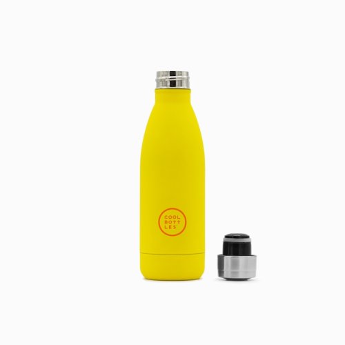 Nerezová termolahev COOL BOTTLES Vivid Yellow třívrstvá 350ml