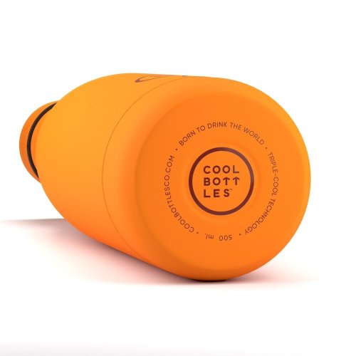 Nerezová termolahev COOL BOTTLES Vivid Orange třívrstvá 750 ml