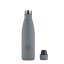 Termo fľaša z nerezovej ocele COOL BOTTLES Pastel Grey trojvrstvová 500 ml