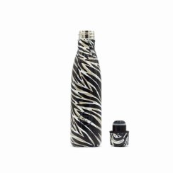 Nerezová termolahev COOL BOTTLES Wild Zebra třívrstvá 500ml