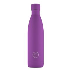 Nerezová termolahev COOL BOTTLES Vivid Violet třívrstvá 750 ml