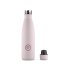 Termo fľaša z nerezovej ocele COOL BOTTLES Pastel Pink trojvrstvová 500 ml