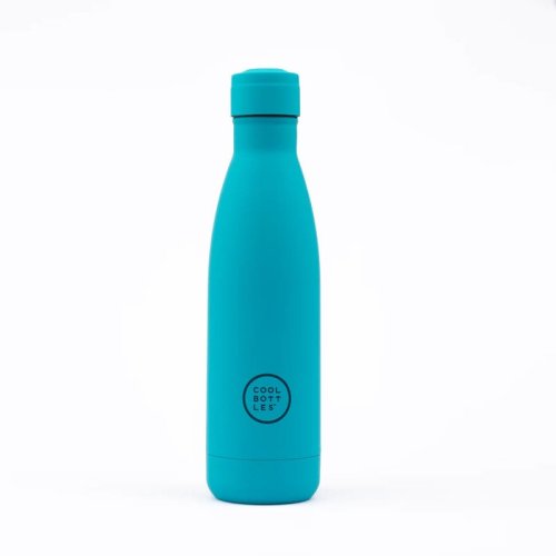 Nerezová termolahev COOL BOTTLES Vivid Turquoise třívrstvá 500ml