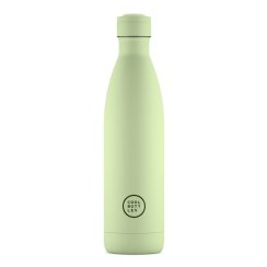Nerezová termolahev COOL BOTTLES Pastel Green třívrstvá 750ml