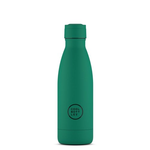 Termo fľaša z nerezovej ocele COOL BOTTLES Vivid Quetzal trojvrstvová 350 ml