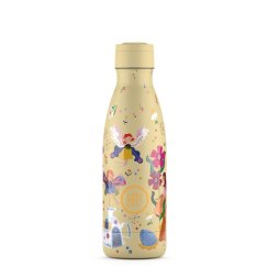 Detská termo fľaša z nerezovej ocele COOL BOTTLES Kids Magical Fairies trojvrstvová 350 ml 3D