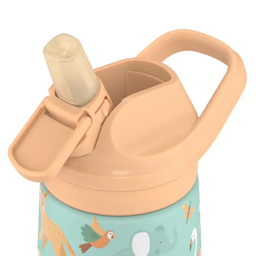 Detská nerezová termofľaša COOL BOTTLES Kiddie Wild Crew 350 ml 3D