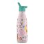 Detská termo fľaša z nerezovej ocele COOL BOTTLES Kids Funny Unicorns trojvrstvová 350 ml 3D