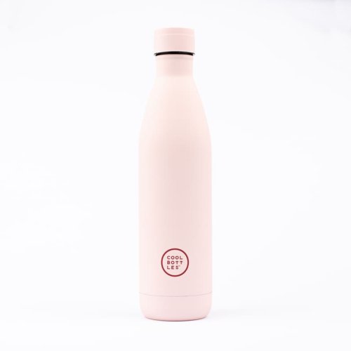 Nerezová termolahev COOL BOTTLES Pastel Pink třívrstvá 750ml