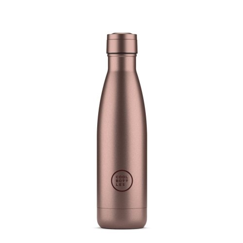 Nerezová termolahev COOL BOTTLES Metallic Rose třívrstvá 500 ml