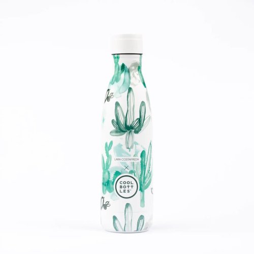 Nerezová termolahev COOL BOTTLES Xclusive! Watercolor Cactus třívrstvá 500 ml