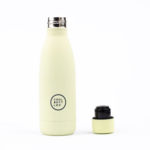 Nerezová termolahev COOL BOTTLES Pastel Green třívrstvá 350ml