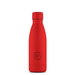 Nerezová termolahev COOL BOTTLES Vivid Red třívrstvá 350 ml