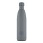 Termo fľaša z nerezovej ocele COOL BOTTLES Pastel Grey trojvrstvová 750 ml