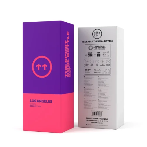 Nerezová termofľaša Cool Bottles Sport Los Angeles 500 ml