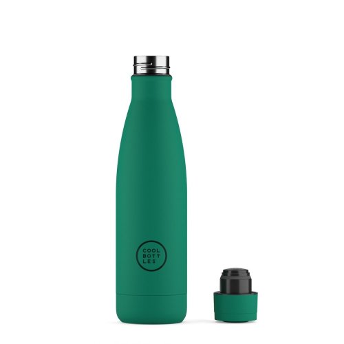 Termo fľaša z nerezovej ocele COOL BOTTLES Vivid Quetzal trojvrstvová 500 ml