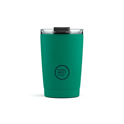 Nerezový termohrnek COOL BOTTLES Vivid Quetzal třívrstvý 330ml