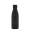 Termo fľaša z nerezovej ocele COOL BOTTLES Mono Black trojvrstvová 350 ml