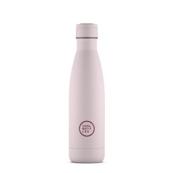 Termo fľaša z nerezovej ocele COOL BOTTLES Pastel Pink trojvrstvová 500 ml