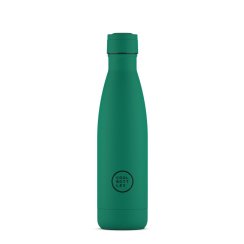 Termo fľaša z nerezovej ocele COOL BOTTLES Vivid Quetzal trojvrstvová 500 ml
