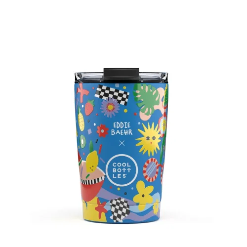 Nerezový termohrnek Cool Bottles Xclusive! Eddie Baehr - Sunshine Fiesta 330 ml