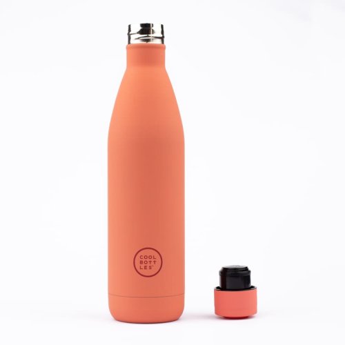 Nerezová termolahev COOL BOTTLES Pastel Coral třívrstvá 750ml