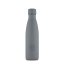 Termo fľaša z nerezovej ocele COOL BOTTLES Pastel Grey trojvrstvová 500 ml