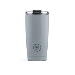 Nerezový termohrnek COOL BOTTLES Pastel Grey třívrstvý 550ml