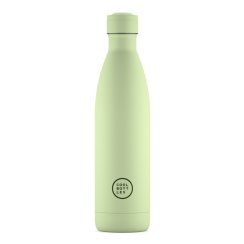 Termo fľaša z nerezovej ocele COOL BOTTLES Pastel Green trojvrstvová 750 ml