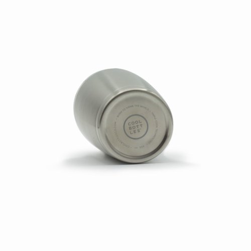 Nerezový termohrnek COOL BOTTLES Metallic Silver třívrstvý 330ml