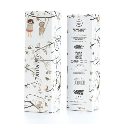 Nerezová termolahev COOL BOTTLES Xclusive! Hanging Friends třívrstvá 500 ml