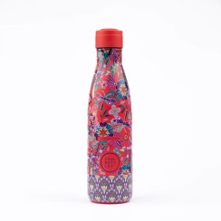 Nerezová termolahev COOL BOTTLES Xclusive! Dragonfly Paradise třívrstvá 500 ml