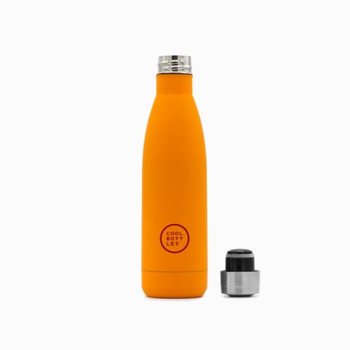Nerezová termolahev COOL BOTTLES Vivid Orange třívrstvá 500ml