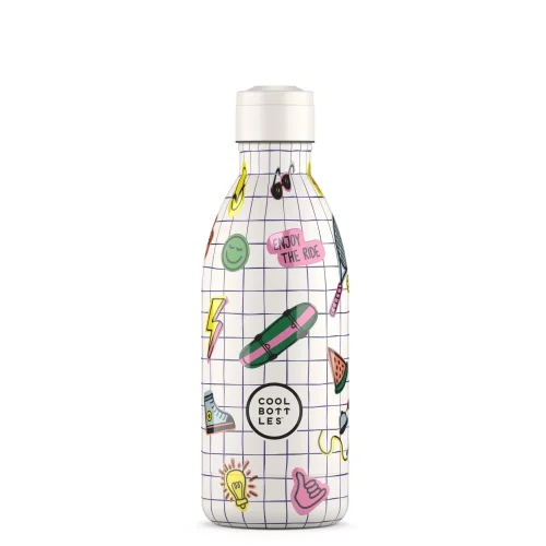 Detská termo fľaša z nerezovej ocele COOL BOTTLES Kids Play Mode trojvrstvová 500 ml 3D