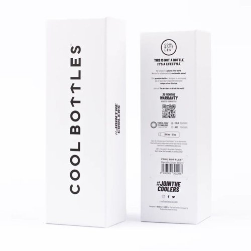Nerezová termolahev COOL BOTTLES Vivid Red třívrstvá 350ml