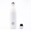 Nerezová termolahev COOL BOTTLES Mono White třívrstvá 750ml