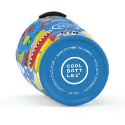 Nerezový termohrnček Cool Bottles Xclusive! Eddie Baehr - Sunshine Fiesta 330 ml