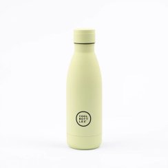 Nerezová termolahev COOL BOTTLES Pastel Green třívrstvá 350ml