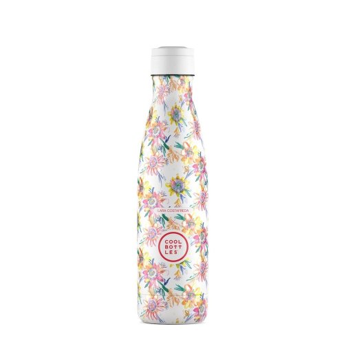 Termo fl'aša z nerezové ocele Cool Bottles Xclusive! Secret Blossom trojvrstvová 500 ml