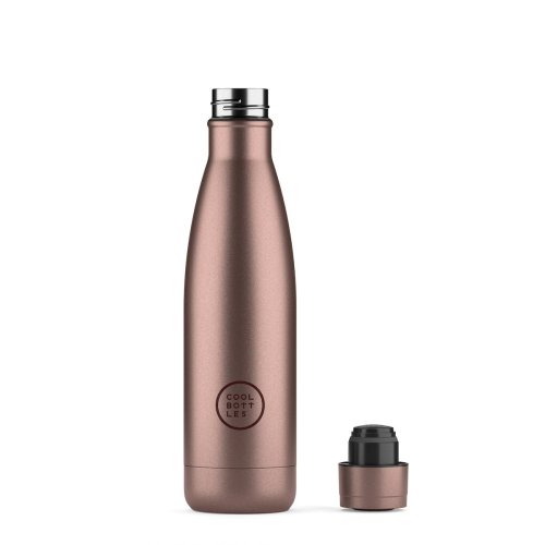 Nerezová termolahev COOL BOTTLES Metallic Rose třívrstvá 500 ml