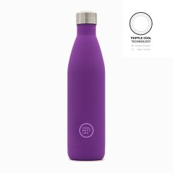 Nerezová termolahev COOL BOTTLES Vivid Violet třívrstvá 750ml