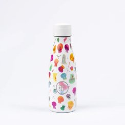 Dětská nerezová termolahev COOL BOTTLES Kids Crazy Skulls třívrstvá 260ml 3D