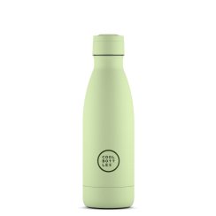 Nerezová termolahev COOL BOTTLES Pastel Green třívrstvá 350 ml